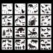 Rolin Roly animal bird cat lion forest. world template summer party drafting for 16 kind 15 x 15 cm 16 sheets DIYskla