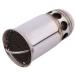 rubonalie inner silencer silver 105 x 50.8mm baffle muffler bike exhaust volume adjustment motorcycle catalyst type all-purpose ( sill 