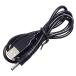 KAUMO USB DC power cord DC plug 3.5/1.35mm 80cm 2A correspondence supply of electricity charge cable 