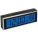  Kashimura solar radio wave clock digital one push 5 second lighting NAK-193