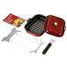 paroma решётка кухонная посуда la* Cook комплект PGD-30R ( Sangria Red )