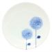 .. wave . see . peace mountain kiln flowers small plate approximately 10.5cm flower ball pattern 385889