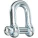s Lee echi screw shackle ( white ) electric plating NS16
