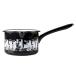 pi-*o-*esMoomin Muurla Enamel Black Jam Milk Saucepan примерно 250×105×145mm