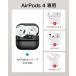 ESR AirPods Pro3 AirPods4 �P�[�X �J�o�[ ��3���� ��4���� MagSafe�Ή� �����h�~ �}�O�l�b�g���b�N �ϏՌ� ���C�����X�[�d �X�g���b�v�t �n�[�h�P�[�X �֘A�摜1