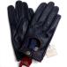 tentsuDENTS водительские перчатки 5-1011 Navy Tan мужской перчатки 
