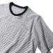  Chill koro хлопок linen окантовка футболка CN3978 020NERO-GREEN CIRCOLO 1901