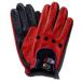 tentsuDENTS сенсорный экран кожа водительские перчатки 5-0010 Grand Prix TANGERINE/BLACK/BLUE мужской перчатки бренд подарок 