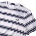  Fred Perry штраф полоса футболка M9851 ECRU FRED PERRY мужской 2025 год весна лето 