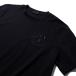  Moncler футболка MONCLER 8C00026 999 черный мужской короткий рукав большой размер бренд 2025AW 2025 год осень-зима 