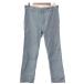 KENSHO ABE талон shouabeWORK PANTS Logo вышивка рабочие брюки оттенок голубого размер :M IT00BPUNCDSJ