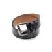JIMMY CHOO Jimmy Choo Leopard pa палатка кожаный ремень оттенок черного 80 IT15AYUMTSY2