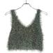 sara mallikasa лама licca 24AW SHINY FLUFFY KNIT CAMI автомобиль i колено flafi- вязаный топ 021242SM1 Mix цвет - IT1OYSV3GU2O