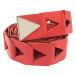 BOTTEGA VENETA Bottega Veneta треугольник кожаный ремень красный IT31MX224JHA