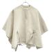 TENNE HANDCRAFTED MODERN тонн рука k черновой tedo современный 24AW Angola wool poncho кожа bell tedo пончо накидка слоновая кость F IT7EMDMV0SHS