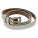 DOLCE&amp;GABBANA Dolce & Gabbana стразы narrow кожаный ремень белый 100 IT90OU4L010S