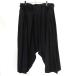 Yohji Yamamoto POUR HOMME Yohji Yamamoto бассейн Homme 24SS обезьяна L плиссировать P брюки HS-P74-825 черный 2 ITH2U4D95C1O