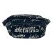BALENCIAGA Balenciaga wave Logo Wheel талия сумка "body" 533009 черный ITHP7M8CBKMA