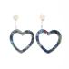 RUMCHE Ram sheEARRINGS Heart серьги R23S50101-80 голубой ITLYTN0A8R79