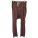 DRKSHDW by Rick Owens темный Shadow bai Rick Owens 14AW draw -тактный кольцо шаровары DU14F4274-R Brown XS ITQTXS9FW188