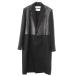JIL SANDER Jil Sander 22SS кожаный салон фланель Пальто Честерфилд JSMU105201 черный 50 ITS58DC3ACHW