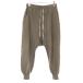 DRKSHDW by Rick Owens темный Shadow bai Rick Owens 18AW Prisonner Drawstring Pant обезьяна L легкий брюки DU18F7394-F уголь S ITSP9Z8CDTSA