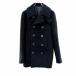 LITHIUM HOMME lithium Homme HEAVY MELTON CLASSIC PEA COAT бушлат LH20-1092 черный 46 ITXHNZ5K2GUT