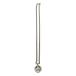 OFF-WHITE "теплый" белый OFF CROSS NECKLACE off Cross колье OMOB017E192530029100 серебряный ITZ2R7SETJE0