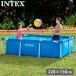 �ƒ�p�v�[�� ���[�J�[���� ������������s�� �t�@�~���[  INTEX �C���e�b�N�X 28270 ���N�^���O���t���[���v�[�� 220x150x60cm