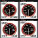 DEFI �f�t�B ���[�T�[�Q�[�WN2�v���X 4�_�Z�b�g �^�[�{�v (MAX200kPa)+�����v+�����v+�����v 52�� ���b�h �����ՁF���i�����F�z���C�g)