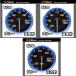 DEFI �f�t�B ���[�T�[�Q�[�WN2�v���X 3�_�Z�b�g �����v+�����v+�����v 60�� �u���[ �����ՁF���i�����F�z���C�g)