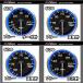 DEFI �f�t�B ���[�T�[�Q�[�WN2�v���X �^�[�{�v (MAX200kPa)+�����v+�����v+�����v 60�� �u���[ �����ՁF���i�����F�z���C�g)