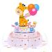 ���̃o�[�X�f�[�J�[�h 3D�a�����J�[�h �P�[�L�J�[�h ��яo�����b�Z�[�W�J�[�h �O���[�e�B���O�J�[�h ���� �L���� ������� �|�b�v�A�b�v