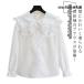  весна женщина . весна осень студент блуза Bick цвет ребенок одежда оборка 130 Junior одноцветный рубашка тонкий рубашка симпатичный осень симпатичный девочка унисекс 