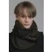 The Viridi-anne The vi li Gien VI-4057-09 NECK WARMER обратная сторона боа защита горла "neck warmer" CHACOAL стандартный почтовый заказ 