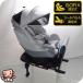 [ выгода .! тщательно отобранный б/у ] красивый детское кресло Aprica Aprica kru сирень AD ISOFIX ремень безопасности фиксация . возможность поворотный новорожденный соответствует [B. красивый ][ б/у ]