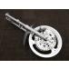 SRX600 переднее колесо ASSY двойной диск #B258 вилка! крыло суппорт диск 3SX Yamaha [ 1JK ] кабина машина 