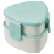 ske-ta-(skater) треугольник рисовый шарик онигири для ланч box 2 уровень 500ml вилка есть зеленый сделано в Японии ONWT1-A