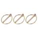 METALLIXITY Lynn chi булавка кольцо имеется (4.5 mmx36 mm) 3 шт уголь элемент сталь Lynn chi контактный замок зажим застежка-молния булавка жилье строительство тигр 