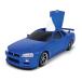  влажные салфетка кейс Nissan Skyline GT-R (BNR34) ( голубой )