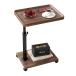 Shilanmei �T�C�h�e�[�u�� ���~�� 360�x��] �������߉\ 45?80cm �R�̎��^ �x�b�h�� �e�[�u�� �ؖڒ��V�� �����u�� �x�b�h�T�C