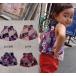  child clothes tops cotton 100% flower summer tops made in Japan (90cm 95cm) child care . baby clothes T-shirt baby 