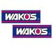 WAKO'S sticker Waco's sticker S size 2 pieces set 