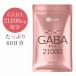 GABA ギャバ サプリ サプリメント 21000mg配合(1袋) 120粒 60日分 1日2粒350mg GMP認定工場製造 タブレット アミノ酸