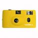  outlet пленочный фотоаппарат дешевый compact начинающий Yashica Yashica 35mm пленочный фотоаппарат MF-1 желтый плёнка 400-24 1 шт. приложен 