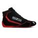 SPARCO Sparco SLALOM 2022 рейсинг обувь черный × красный FIA8856-2018 легализация (001295NRRS)