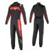  Alpine Stars KMX-9 V3 GRAPHIC3 SUIT черный × красный костюм для гонок карт для FIA8877-2022 легализация (3356424-13) MY2024