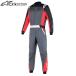  Alpine Stars ATOM SUIT антрацит × красный × Black Racing костюм FIA8856-2018 легализация модель (3352722-1436) MY2022