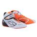  Alpine Stars рейсинг обувь TECH1-KX V2 белый × orange × черный (2041) MY2023 карт * пробег . для (2712123-2041)