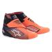  Alpine Stars рейсинг обувь TECH1-KZ V2 черный × orange (156) MY2023 карт * пробег . для (2713023-156)